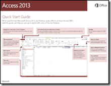 Access 2013 Quick Start Guide 