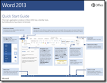 Word 2013 Quick Start Guide 