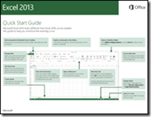 Excel 2013 Quick Start Guide 