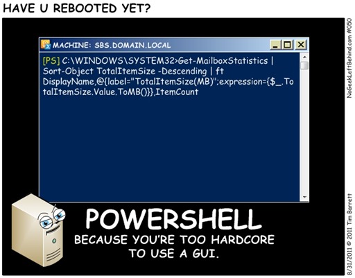 Have U Rebooted Yet 050 - Motivational Poster (Powershell)